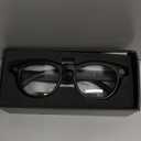 NILUTO Upgraded AI Smart Glasses with Camera 8MP HD1080P Video Glasses with Camera and Audio -Video Recording Glasses with Audio, Video Glasses, Real-Time Translation (Carbon Black)