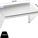 Stainless Steel Shelf 2 Pack 18"x24", Wall Mounted Metal Shelves