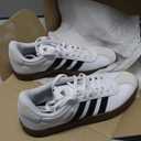 adidas Womens VL Court 3.0 Sneaker (9.5, White/Black/Grey)