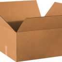 Partners Brand P201810 Corrugated Boxes, 20" x 18" x 10", Kraft (Pack of 10)