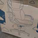 Serta Conway Big & Tall Executive Office Chair, Ergonomic High-Back with Adjustable Lumbar, Semi Plush Cushion and Body Pillows, Padded Armrests, Wooden Swivel Base, Bonded Leather, Brown