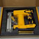 18 Gauge Cordless Brad Nailer for Dewalt 20V Battery (No Battery), 2-in-1 Battery Powered Nail Gun/Staple Gun with 2000 Nails for Wood Carpentry, DIY & Home Improvement