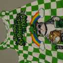 Women St. Patrick's Day Tank Tops Loose Green Lucky Shamrock Clover Printed Sleeveless Shirts, L