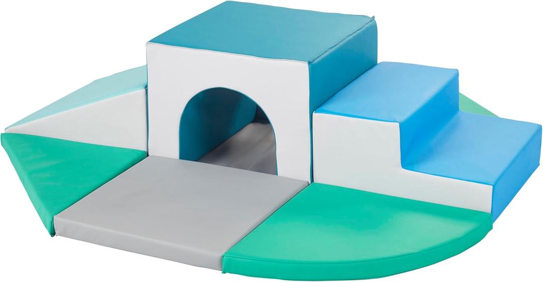 All-Around Step 'n' Slide Tunnel, Indoor Playset, Contemporary