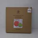 HOYECHI 2pc Lighted Pop-Up Outdoor Christmas Ornament Set  Holiday Ball Decorations with 200 LED Lights, 8 Lighting Modes, for Yard & Outdoor Christmas Decor - Red/Green