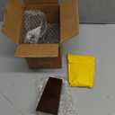 AORYVIC 5 inch Sofa Legs Wood Furniture Legs Pack of 4 Pyramid Couch Legs Mid-Century Modern Brown Replacement Legs