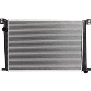 SCITOO Full Aluminum Radiator Replacement for 2008 2009 2010 2011 2012 2013 2014 for Mini Cooper Wagon 1.6L 2014-2015 for Mini for Cooper 1.5L 13167 Plastic Radiator