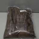 YoungsTex Brown Velvet Curtains 72 Inch Length 2 Panels for Living Room, Thermal Insulated Blackout Drapes with Grommet Privacy for Bedroom, 2 Panels, 52 X 72 Inch