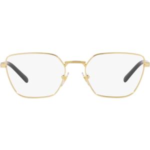 Vogue Eyewear Women's VO4244 Rectangular Prescription Eyewear Frames, Gold/ Demo Lens, 51 mm