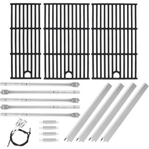 BQMAX 17 Inch Grill Grate Kit for Charbroil Performance 5 Burner Grill 463449021 463451022 463448021 463450022 463455021 G426-0005-W1, Cooking Grate for Charbroil Grill Replacement Parts 5 Burner
