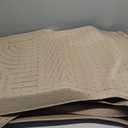 Husky Liners Weatherbeater Floor Mats | Fits 2005-2015 Toyota Tacoma Double CAB ONLY (Footwell Coverage) | Front & 2nd Row, 3-pc Tan - 98953