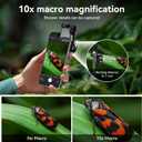 APEXEL Professional Macro Photography Lens for Smartphone, Macro Lenses for iPhone, Samsung, Galaxy, Oneplus, Android Phone(Fits for Almost All Phone), Cell Phone Lens Attachment for iPhone
