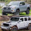 Hood Scoops For Cars, Universal Hood Scoop Hood Vents, Automotive Hood Scoops for Trucks Compatible with Dodge Ram 1500 2500 F150 F250 F350 Toyota Tundra GMC Sierra 1500 2500 Jeep Wrangler