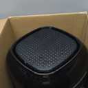 Chefman Air Fryer  6 QT Compact Airfryer for Quick & Easy Meals in Minutes, Features Hi-Fry Technology for Extra Crisp, Touchscreen Controls with 4 Presets, Nonstick & Dishwasher Safe Basket - Black