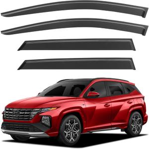 Window Visors Rain Guards for 2022 2023 2024 2025 2026 Hyundai Tucson