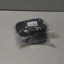 2 x AIKATE Men's Tactical Belt, Heavy Duty 1.5' Nylon Battle Belt with Quick Release Aluminium Buckle, Black, S-XL (L)