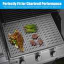 Grill Replacement Parts for Charbroil Performance Tru Infrared 3 Burner 463370719 463371116 463280019 463371716 17" Emitter Plates Heat Tent Plates and Grill Burners for Charbroil G466-2500-W1