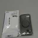 Magnetic for iPhone 13 Phone Case for Women/Men, Matte Luxury Soft Metallic Luster Design with Camera Lens Protector, Compatible with Magsafe Case for iPhone 13 6.1" - Black