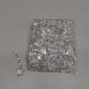Nuenen 100 Pcs Hanging Crystals for Centerpieces Acrylic Chandelier Garland Beads Strands Prism Decorations Clear Teardrop Chandelier Crystals Pendant Wedding Home Garden Outdoor Ornaments(Heart)