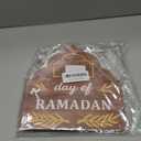 Ramadan Countdown Calendar 2026, Ramadan Decorations for Home, Wooden Eid Mubarak Ramadan Advent Calendars for Islamic Muslim Gift Date Tracker Table Decor -