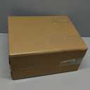 Anzoymx Stainless Steel Bathroom Trash Cans 1.8 Gallons Small Garbage Can with Pop up Lid, Dog Proof Narrow Wastebasket, Slim Waterproof Litter Trash Bins Set for Bedroom, Toilet, Office (White)