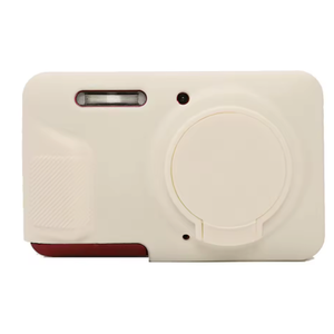 Silicone Case for Kodak PIXPRO FZ55 Camera, Soft Protective Case, Protective Bag, Base, Waterproof Dustproof Lens Cap, with Two Screen Protectors