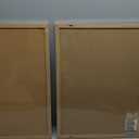 Cork Board Bulletin Board 2Pack,23x17 Cork Board for Office with Pin Oak Wood Boards,Message Board or Vision Board Decoration.Board Wood 1Pack (17x23)