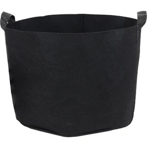 Sunnydaze 1-Pack of 7-Gallon Garden Grow Bags for Vegetables - 300 GSM Non-Woven Polypropylene Felt Fabric Flower Pots and Planters with Handles - Single Gardening Container