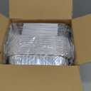 8x8 Aluminum Pans with Lids - 30 Pack Disposable Baking Square Aluminum Foil Pans with Covers - Tin Foil Pans for Air Fryer, Oven, Cooking