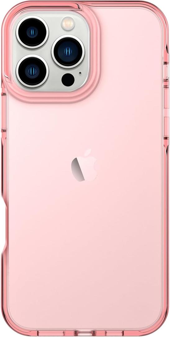 ArtsEvo Designed for iPhone 16 Pro Case, 6.6ft Drop Protection, Full Body Screen Camera Protective Phone Case, Pink