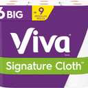 Viva Signature Cloth Paper Towels, Choose-A-Sheet - 6 Big Rolls = 9 Regular Rolls (78 Sheets Per Roll), 6 Count (Pack of 2)