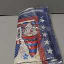 2 x XCHI Gnome Stars Patriotic America Memorial Day 4th of July Table Runner Table Decoration for Party Home Kitchen Dining Holiday Decor 13x60 Inch