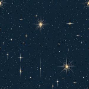 Celestial Star Peel and Stick Wallpaper, Night Sky Self-Adhesive Vinyl Wallpaper for Home Decor 17.7" x 118"