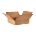 BOX USA Shipping Boxes Flat 16"L x 16"W x 4"H 25-Pack - Corrugated Cardboard Box for Moving, Mailing, Packing, Packaging and Storage