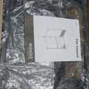 VASAGLE File Cabinet, Mobile Filing Cabinet on Wheels, for Home Office, 2 Lockable Drawers, for A4, Letter-Size Hanging File Folders, Open Shelf, Steel Frame, Rustic Brown and Ink Black UOFC077B01