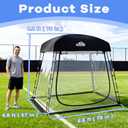 Sports Tent Fits 2-4 Persons,Waterproof Sport Tents Shelter, 6.2FT Height Portable Clear Bubble Tent, Weather Pod for Sports Watching,Camping and Outdoor Activities