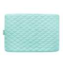 Waterproof Sheet for Pack n Play Quilted, Playard Sheet Protector 39" X 27" fits for Baby Foldable and Playard Mattress, Portable Mini Crib, Aqua
