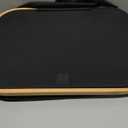 LONBET Laundry Basket with Lid, Made from Breathable Fabric | Aesthetic Clothes Hampers for Laundry with Side Handles & Sturdy Bamboo Frame (26 Gallons - Single, Black)