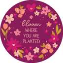3 x Karma, Boho Inspirational Refrigerator and Car Magnets, Locker Magnet for Girls Motivational Quotes, School Car Office, Bloom