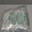 AmazerBath Heavy Duty Shower Curtain Liner 12 Gauge, 72 x 65 Inches Clear Shower Curtain Liner with 3 Clear Stones and 12 Grommet Holes, Weighted Plastic Shower Liner