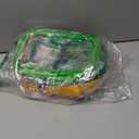 8 Packs Toy Storage Bags with Zipper, Clear PVC Organizing Bags, Reusable Toy Storage Organizer with Portable Handle, Travel Waterproof Organizer Bags for Building Blocks, Puzzle, Toys and Books (Small, Multicolor)