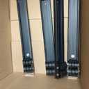 Impresa Pack of 4 XL Appliance Dolly Roller - Alloy Steel Adjustable 18.5-28.75 in Washing Machine Slider with Brake - 770 lb Capacity Heavy Duty Appliance Rollers - Low-Friction Furniture Sliders