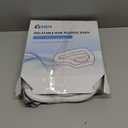 Portable Inflatable Shampoo Basin for Bedridden Elderly, Hair Washing Bowl with Drain Hose & Neck Support, PVC Inflatable Shampoo Bowl for Bedridden Patients, Disabled, Seniors, Kids, Home Care (Silver)