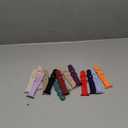 15 Pack Soft Silicone Bands Compatible with Apple Watch Band 40mm 41mm 38mm 45mm 44mm 42mm 46mm 49mm for Women Men, Sport iWatch bands Replacement Strap Wristbands for iWatch SE Series 10 9 8 7 6 5 4 3