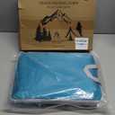 Compression Packing Cubes, 10 Set Packing Cubes for Travel Compression, Lightweight Compressible Package Organizer for Carry On and Suitcases, LakeBlue and Grey