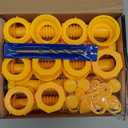 Gas Can Spout Replacement Kit, Gas Can Nozzle Replacement (5 Kit-Yellow) All gaskets are installed and ready to use upon receipt. For 1/2/5/10 gallon gas can. Easy and convenient to use