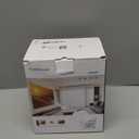 Magcubic 2026 Upgraded HY300PRO Mini Projector with WiFi and Bluetooth, Portable Projector 4K Support, Auto Keystone, 180 Degree Rotation, Smart Proyector for Home Outdoor (White)