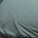 Momcozy U Shaped Pregnancy Pillows with Cotton Removable Cover, 57 Inch Full Body Pillow Maternity Support, Must Have for Pregnant Women, Tiffany Blue