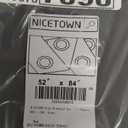 NICETOWN Gray Blackout Curtains for Bedroom 84 inches Long - Thermal Drapes Grommet Room Darkening Light Blocking Curtains Window Treatments for Living Room (2 Panels, W52 x L84, Grey)