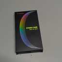 TORRAS 360 Magnetic Stand for iPhone 17 Pro Case, [Rotatable Sturdy Kickstand][Fit for MagSafe][4X Mil-Grade Shockproof] Slim Transparent Phone Cover, Camera Button, Clear Orange, Ostand O3 Fitness